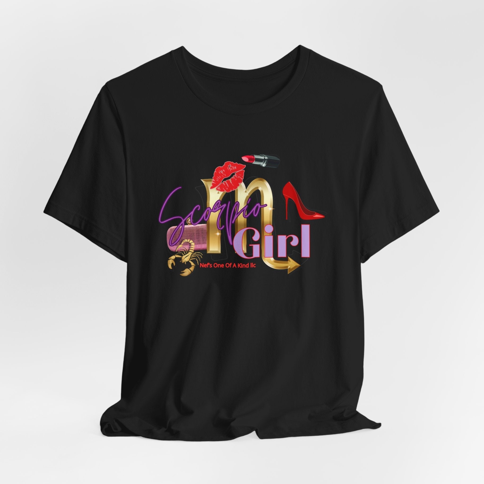 Unisex Scorpio Girl lipstick Tee